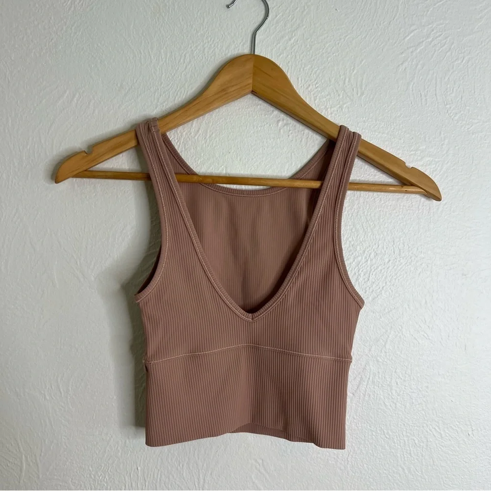 lululemon athletica Ribbed Tank Top in Dusty Rose